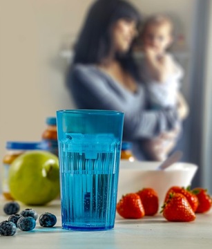 REFLO Небьющаяся ТРЕНИРОВОЧНАЯ КРУЖКА ПИТЬ КАК СТЕКЛО Цвет Синий 6м+