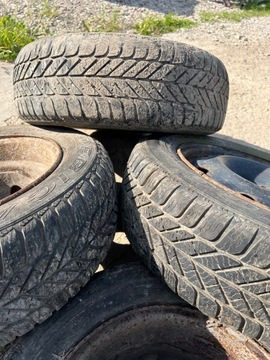 4× DISK OCELOVÝ RENAULT OE KANGOO I 5.5" X 14" 4X100