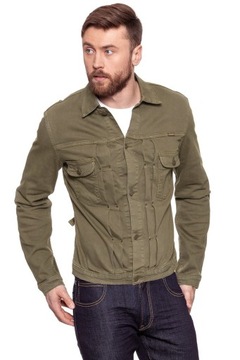 Męska kurtka jeansowa Wrangler PLEATED JACKET S