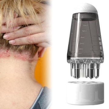 Aplikator do skóry głowy Grzebień prowadzący Grzebień Szczotka Ręczny masażer Pielęgnacja włosów