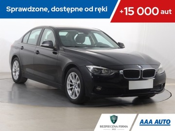 BMW 3 318 d, Salon Polska, Automat, Skóra, Navi