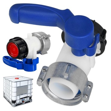 ZAWÓR IBC DN40 DO ZBIORNIKA MAUZERA MAUSERA IBC KULOWY ZAWÓR ODCINAJĄCY IBC