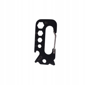 BRELOK KARABIŃCZYK MULTITOOL PRZEŻYCIA EDC KLUCZE