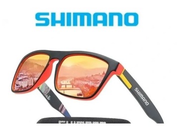 Shimano Sportowe OKULARY Przeciwsłoneczne Polaryzacyjne UV400