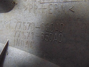 LIŠTA NÁRAZNÍKU VRSTVA PRAVÁ SUZUKI VITARA 77570-65DA0