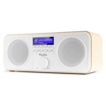 Цифровое домашнее офисное радио FM DAB+, белое