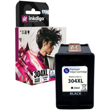 Tusz INKDIGO HP 304 XL DeskJet 2620 2630 2633 BK