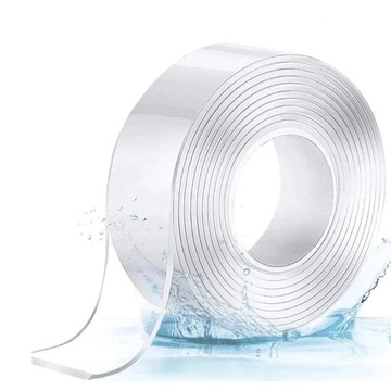 TAŚMA DWUSTRONNA WIELOKROTNEGO UŻYTKU NANO GRIP MONTAŻOWA WODOODPORNA