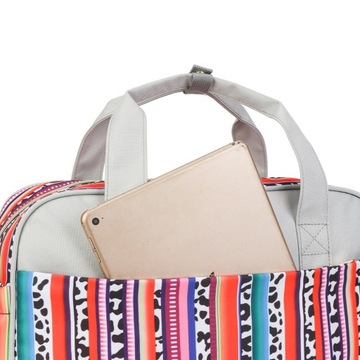 LEQUEEN TORBA ORGANIZER DO WÓZKA DLA MAMY TATY PASKI WZORY