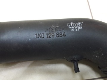 ТРУБКА ВОЗДУШНОГО ФИЛЬТРА ПЛАСТИКОВАЯ SKODA VW 1K0129684