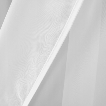 ГОТОВАЯ ВУАЛЬНАЯ ШТОРА 400х250 БЕЛАЯ БАЛКОННАЯ ШТОРА