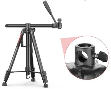 Statyw Monopod ALUM 180cm Flat Lay do Aparatu Kamery Telefonu Ulanzi VT-01