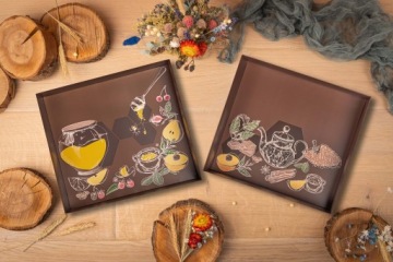 Подарочная корзина НАБОР ко Дню матери, Подарок ко Дню матери, НАТУРАЛЬНАЯ КОРОБКА