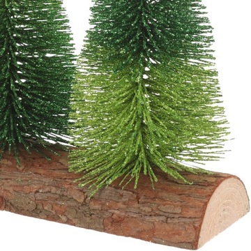 МИНИ-ТОП НА ДЕРЕВЯННОЙ ОСНОВЕ МИНИ-Рождественская ёлка