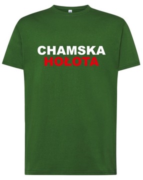 ФУТБОЛКА ANTI PIS CHAMSKA RABBIT PROTEST KACZKA M