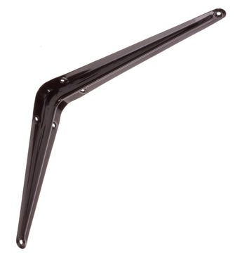 UCHWYT WSPORNIK KĄTOWNIK POD PÓŁKĘ BRĄZOWY 400x350