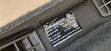POLIČKA KUFRU VW ARTEON 3G8867769D ORIGINÁLNÍ