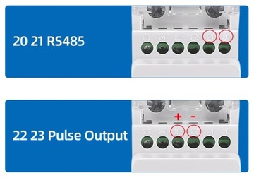 Двунаправленный фотоэлектрический счетчик энергии RS485