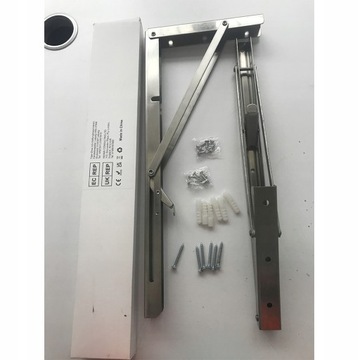 2x ПОДДЕРЖКА ПОЛКИ СКЛАДНОЙ УГЛОВОЙ КРОНШТЕЙН 150 КГ