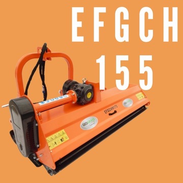KOSIARKA BIJAKOWA ROLNICZA Z PRZESUWEM HYDRAULICZNYM EFGCH 155CM MULCZER