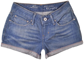 LEVI'S spodenki JEANS blue SHORT _ W25