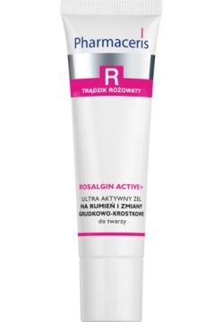 PHARMACERIS R ROSALGIN ACTIVE+ ULTRA AKTYWNY ŻEL NA RUMIEŃ