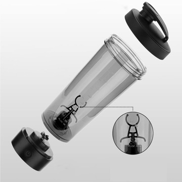 ШЕЙКЕР-БЛЕНДЕР ДЛЯ БЕЛКОВ ЭЛЕКТРИЧЕСКИЙ МИКСЕР ДЛЯ SHAKE USB 800 МЛ 700 МАЧ