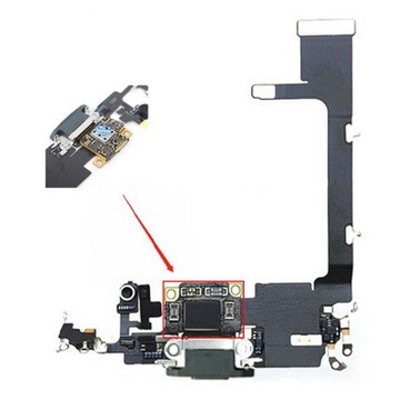 Gniazdo taśma złącze ładowania mikrofon oryginalne OEM do iPhone 11 Pro Max