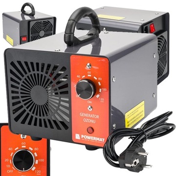 GENERATOR OZONU MOCNY 155W OZONATOR 60 000 MG/H ozonator + TIMER
