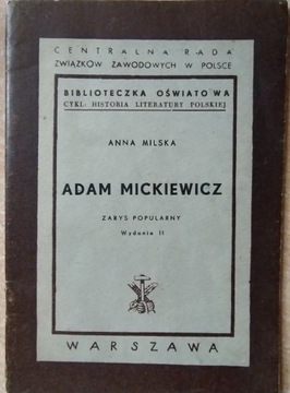 Adam Mickiewicz zarys popularny II - Milska