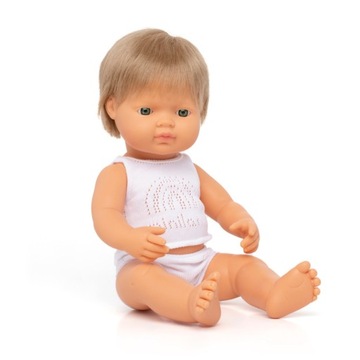 MINILAND LALKA CHŁOPIEC EUROPEJCZYK 38 cm
