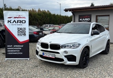 BMW Seria 6 F06-F12-F13 2015 BMW X6M Bezwypadkowy Serwis ASO 4.4 Benzyna 575KM