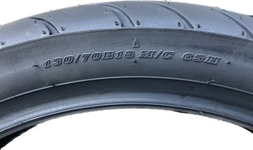 130/70B18 63H TL D428 Передняя часть, новая, черная, 2022 г.