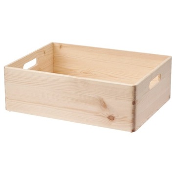 Skrzynia drewniana 40x30x13,5 cm sosnowa