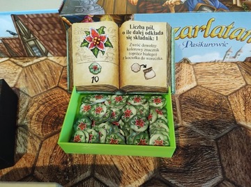 Красочная вставка, органайзер: Шарлатаны из Пасикуровице + аксессуары