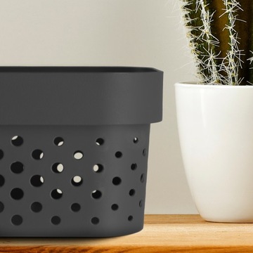 КОНТЕЙНЕР CURVER, АЖУРНАЯ КОРОБКА, 1,4 Л, СЕРЫЙ