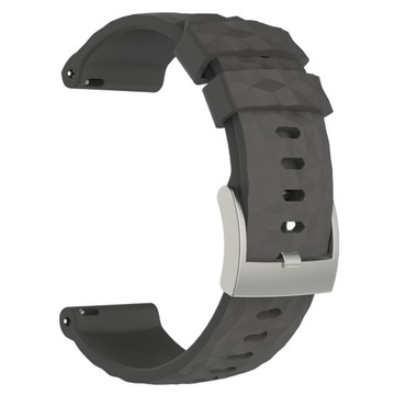 Белый силиконовый ремешок для часов Suunto 9 Spartan