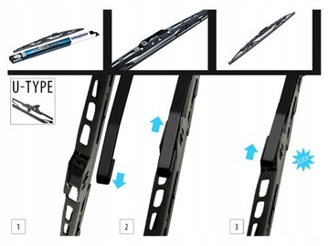 WUS400 PIÓRO WYCIERACZKI 400MM STANDARD