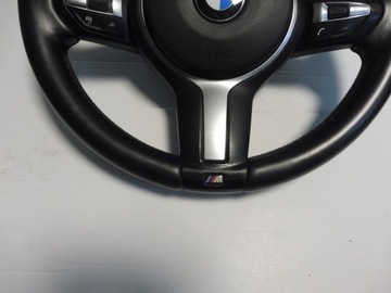 Bmw F10 F11 kierownica z airbag skóra multifunkcja 3074993 7851234 MPAKIET