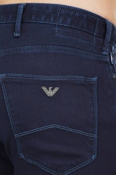 Spodnie EMPORIO ARMANI jeansowe slim męskie r W38