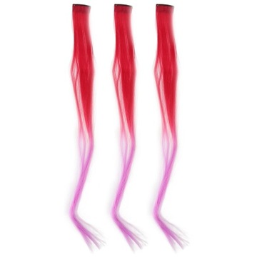 10 шт. Цветные зажимы для волос Gradient Long