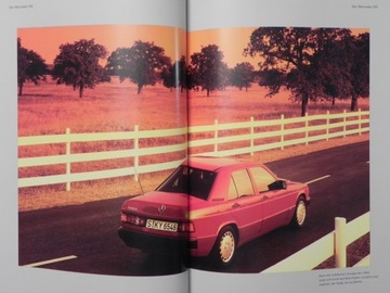 Prospekt - MERCEDES 190 W201 - 1992 r
