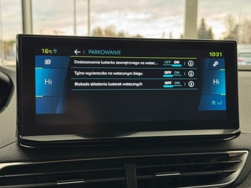 Peugeot 3008 II Plug-In Hybrid Facelifting 1.6 HYBRID 225KM 2021 Peugeot 3008 Allure Pack / LED / Kamera / 1właścic, zdjęcie 31