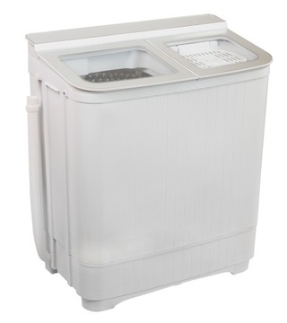 Nowa Pralko-wirówka Turystyczna 5kg + 2kg Domowa Nowoczesna Ukryty Panel