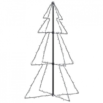 CHOINKA ZEWNĘTRZNA METALOWA LAMPKI 160 LED 78x120