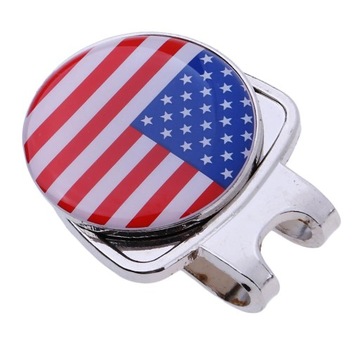 Высококачественная кепка для гольфа с маркером для мяча для гольфа.