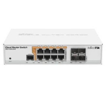 Switch Mikrotik CRS112-8P-4S-IN 24 Gbps