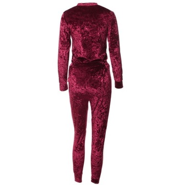 ВЕЛУРОВЫЙ СПОРТИВНЫЙ КОМПЛЕКТ БРЮКИ СВИТШОТ 38 М