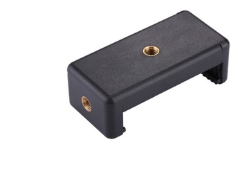 UCHWYT Mocowanie Adapter na TELEFON do STATYWU Zacisk / 2x Gwint 1/4''