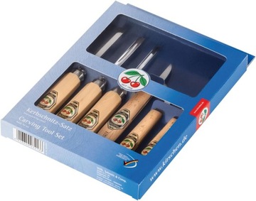 KIRSCHEN 3406000 Zestaw dłut rzeźbiarskich 6szt.